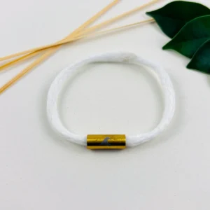 Geisternetzarmband Weiß