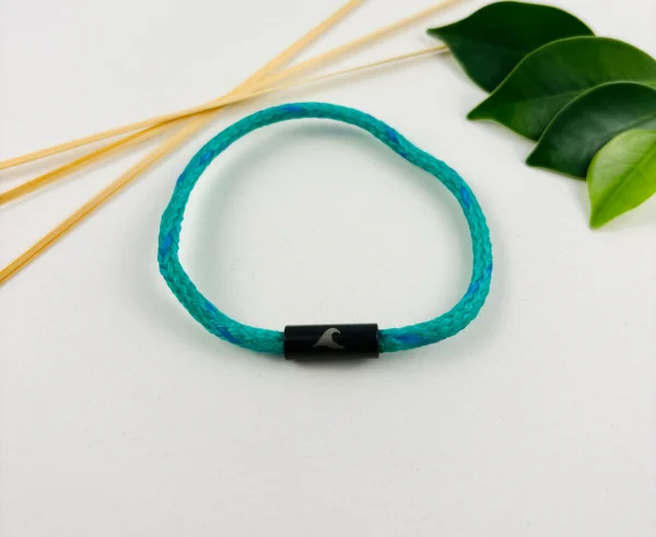 Geisternetzarmband Grün/Blau – Bild 3