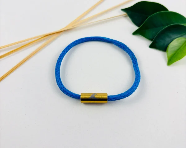 Geisternetzarmband Blau