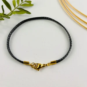 Upcycling Kitearmband Grau