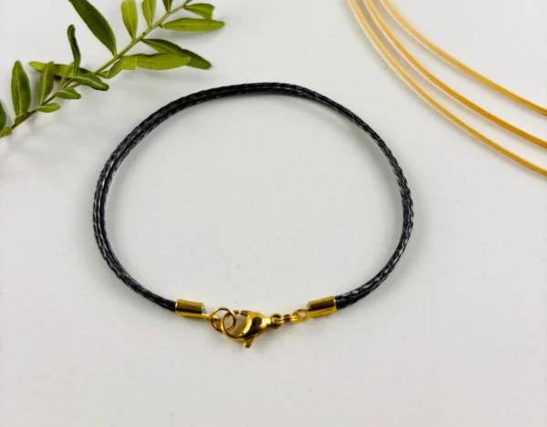 Upcycling Kitearmband Grau