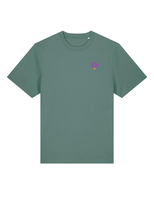Bio-Baumwolle T-Shirt Unisex Regular (Koralle) – Bild 5
