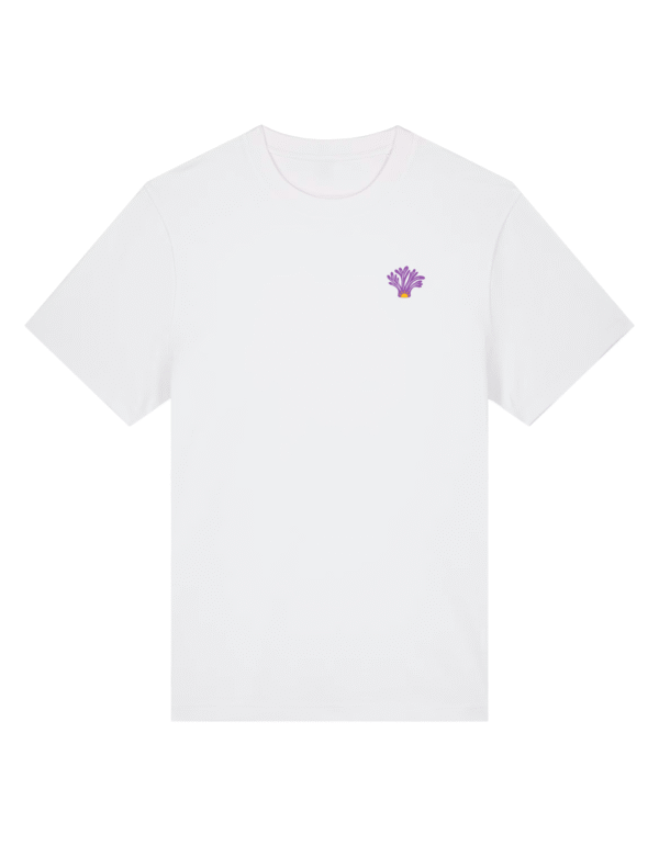 Bio-Baumwolle T-Shirt Unisex Regular (Koralle) – Bild 4